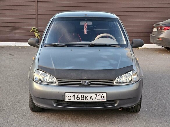 2008 Lada (ВАЗ) Kalina I, серебристый, 110000 рублей - вид 1
