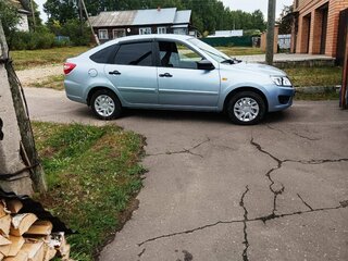 2016 Lada (ВАЗ) Granta I, серый, 1000000 рублей, вид 2