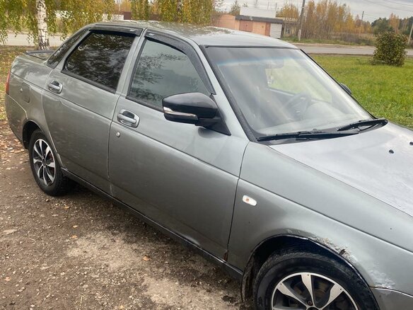 2008 Lada (ВАЗ) Priora I, серый, 380000 рублей - вид 12