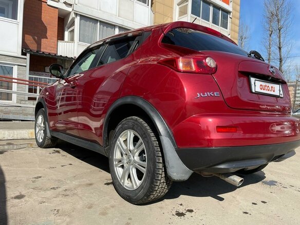 2012 Nissan Juke I, красный, 1250000 рублей - вид 6