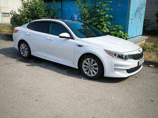 2016 Kia Optima IV, белый, 1700000 рублей, вид 4