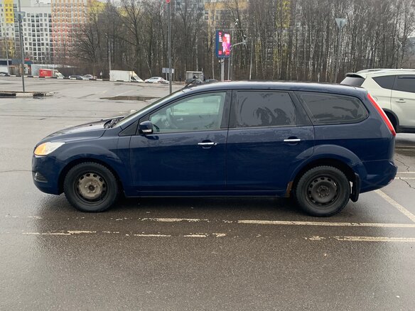 2008 Ford Focus II Рестайлинг, синий, 370000 рублей - вид 8
