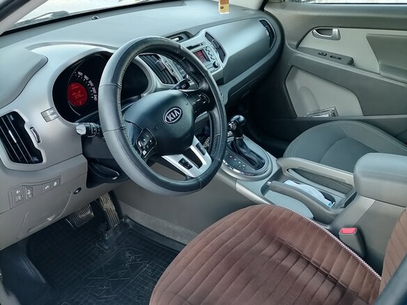 2010 Kia Sportage III, синий - вид 2