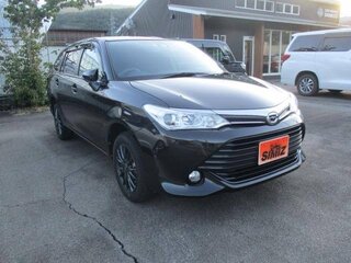 2017 Toyota Corolla Fielder XI (E160, E170, E180) Рестайлинг 1, чёрный, 970000 рублей, вид 2