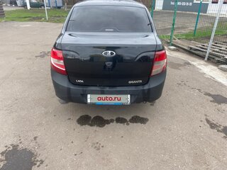 2014 Lada (ВАЗ) Granta I, чёрный, 245000 рублей, вид 2