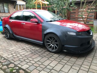 2007 Honda Accord Type-S Type S VII Рестайлинг, красный, 830000 рублей, вид 1