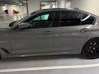 2021 BMW 5 серии 530i VII (G30/G31/G38) Рестайлинг, серый, 3850000 рублей, вид 5