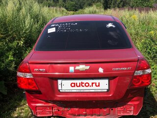 2009 Chevrolet Aveo I Рестайлинг, красный, 250000 рублей, вид 2