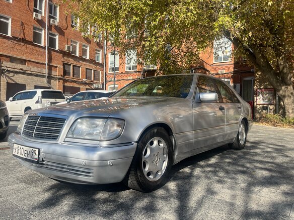 1996 Mercedes-Benz S-Класс 500 III (W140) Рестайлинг, белый, 2500000 рублей - вид 4