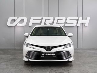 2019 Toyota Camry VIII (XV70), белый, 3742000 рублей, вид 3