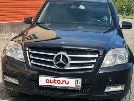 2012 Mercedes-Benz GLK-Класс 300 I (X204), чёрный, 1750000 рублей, вид 1