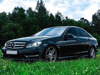 2012 Mercedes-Benz C-Класс 180 III (W204) Рестайлинг, чёрный, 1300000 рублей, вид 1
