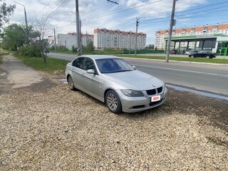 2008 BMW 3 серии 318i V (E90/E91/E92/E93), серебристый, 1070000 рублей, вид 5