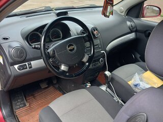 2008 Chevrolet Aveo I Рестайлинг, красный, 470000 рублей, вид 5