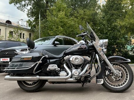 2013 Harley-Davidson Road King, чёрный, 1300000 рублей, вид 1