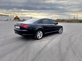 2008 Audi A8 Long II (D3) Рестайлинг 2, чёрный, 780000 рублей, вид 5