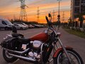 2006 Honda Shadow 750, оранжевый, 450000 рублей