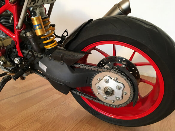 2007 Ducati Hypermotard, чёрный - вид 16