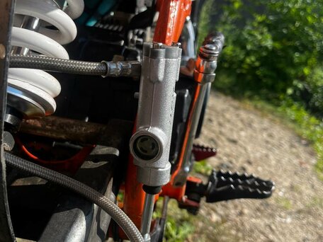 2022 Kayo Basic TT125, оранжевый, 59999 рублей, вид 5