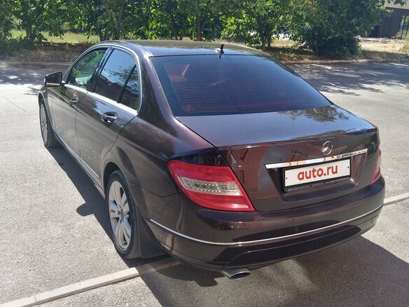 2010 Mercedes-Benz C-Класс 180 BlueEFFICIENCY III (W204), коричневый - вид 1