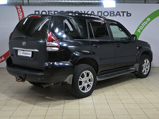 2007 Toyota Land Cruiser Prado 120 Series Рестайлинг, чёрный, 1350000 рублей, вид 4