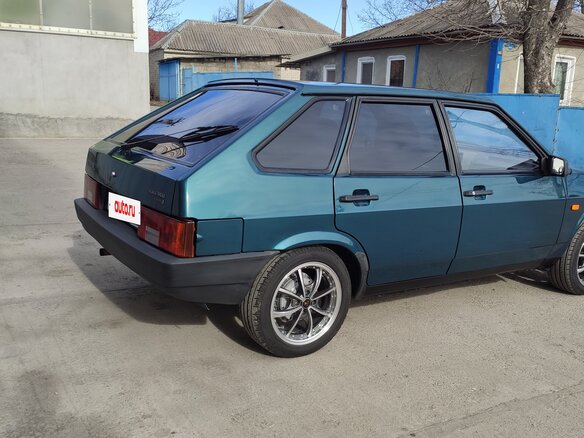 2002 Lada (ВАЗ) 2109, зелёный, 235000 рублей - вид 9