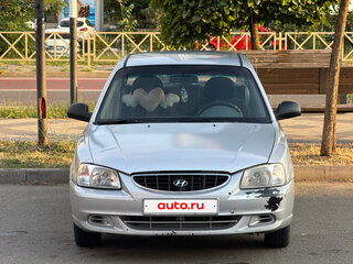 2007 Hyundai Accent ТагАЗ II, серый, 329000 рублей, вид 2