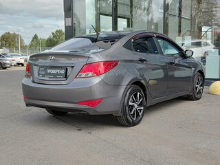 2015 Hyundai Solaris I Рестайлинг, серый, 890000 рублей, вид 5