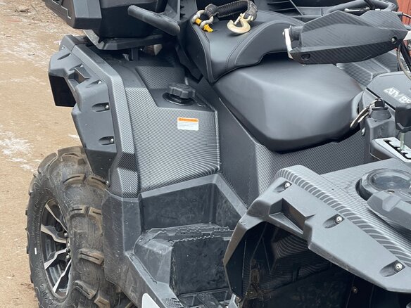 2022 Stels ATV-850 Guepard Trophy, чёрный, 1000000 рублей - вид 6