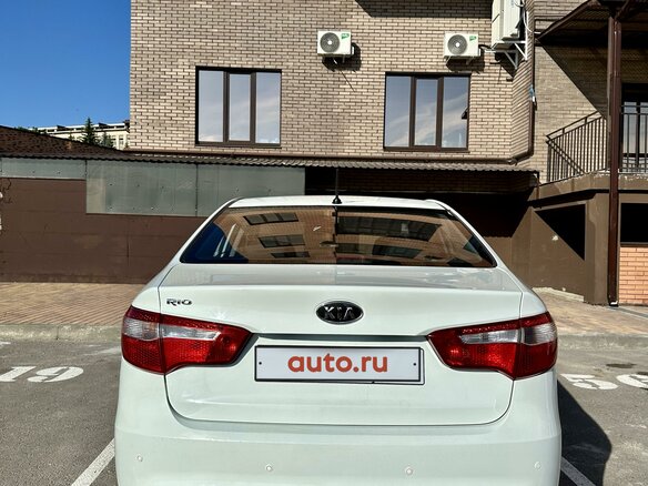2012 Kia Rio 4-speed III, белый - вид 8