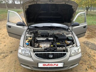 2008 Hyundai Accent ТагАЗ II, бежевый, 500000 рублей, вид 5