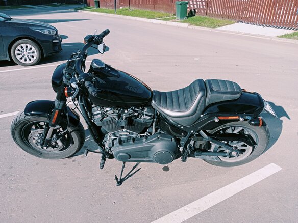 2019 Harley-Davidson Fat Bob, чёрный, 1800000 рублей - вид 8
