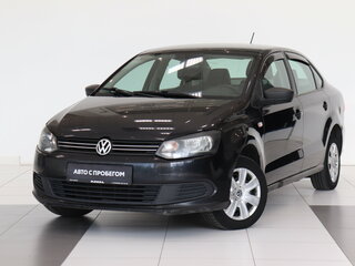 2013 Volkswagen Polo V, чёрный, 492000 рублей, вид 1