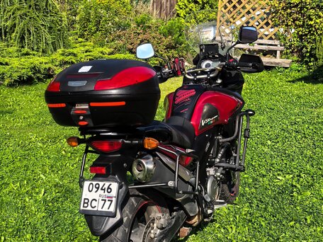 2014 Suzuki V-Strom DL 650, красный, 590000 рублей, вид 3