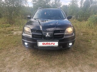 2006 Mitsubishi Outlander I, чёрный, 315000 рублей, вид 2