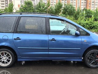 1998 Volkswagen Sharan I, синий, 250000 рублей, вид 3