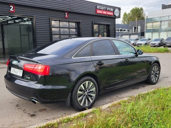 2014 Audi A6 IV (C7), чёрный, 2050000 рублей - вид 4