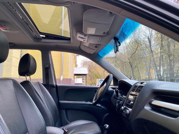 2007 Kia Sportage II, чёрный - вид 8