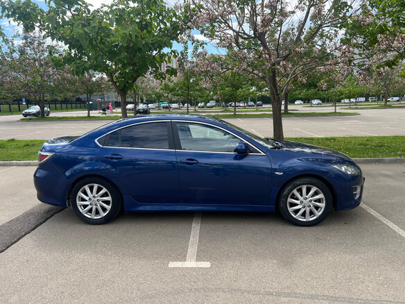 2011 Mazda 6 II (GH) Рестайлинг, синий, 850000 рублей - вид 7