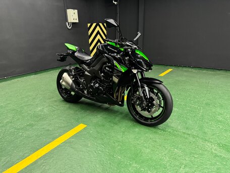 2017 Kawasaki Z 1000, зелёный, 1180000 рублей, вид 5
