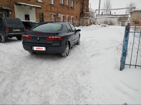 2003 Renault Laguna II, серый, 400000 рублей - вид 8