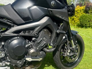 2017 Yamaha MT-09 (FZ-09), чёрный, 830000 рублей, вид 3