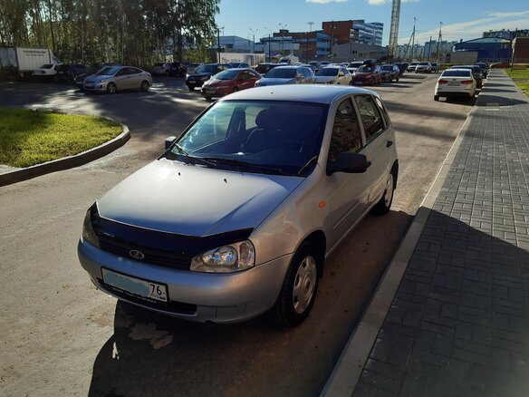 2012 Lada (ВАЗ) Kalina I, серебристый - вид 1
