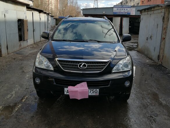 2005 Lexus RX 400h II, чёрный