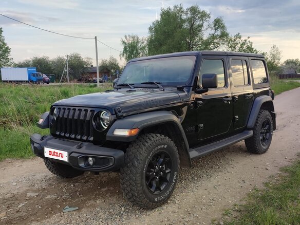 2021 Jeep Wrangler IV (JL), чёрный, 2800000 рублей