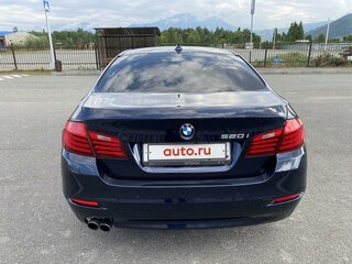 2013 BMW 5 серии 520i VI (F10/F11/F07) Рестайлинг, синий, 2470000 рублей, вид 4
