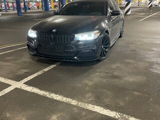 2020 BMW 5 серии 520d xDrive VII (G30/G31/G38), чёрный, 4800000 рублей, вид 2