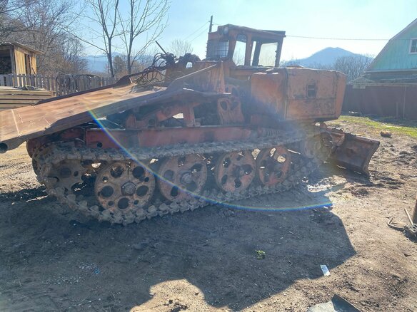 1987 ОТЗ ТДТ-55, красный, 800000 рублей - вид 3