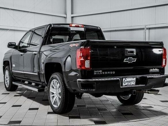 2016 Chevrolet Silverado Double Cab III (K2XX) Рестайлинг, чёрный - вид 2