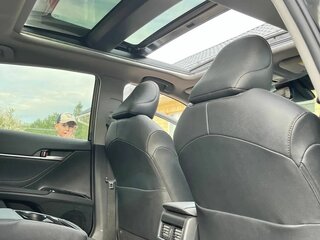 2022 Toyota Camry VIII (XV70) Рестайлинг, чёрный, 3700000 рублей, вид 5
